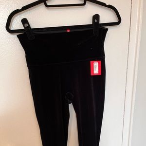 Spanx velvet leggings, BNWT
